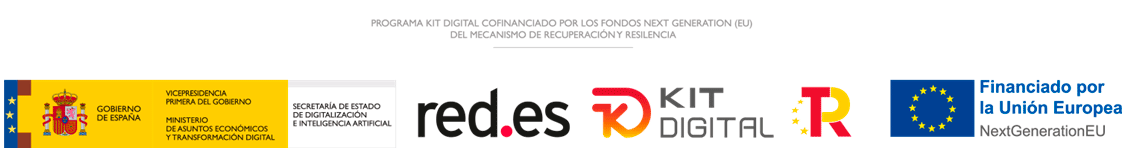 Programa Kit Digital cofinanciado por los fondos Next Generation (EU) del mecanismo de recuperación y resiliencia